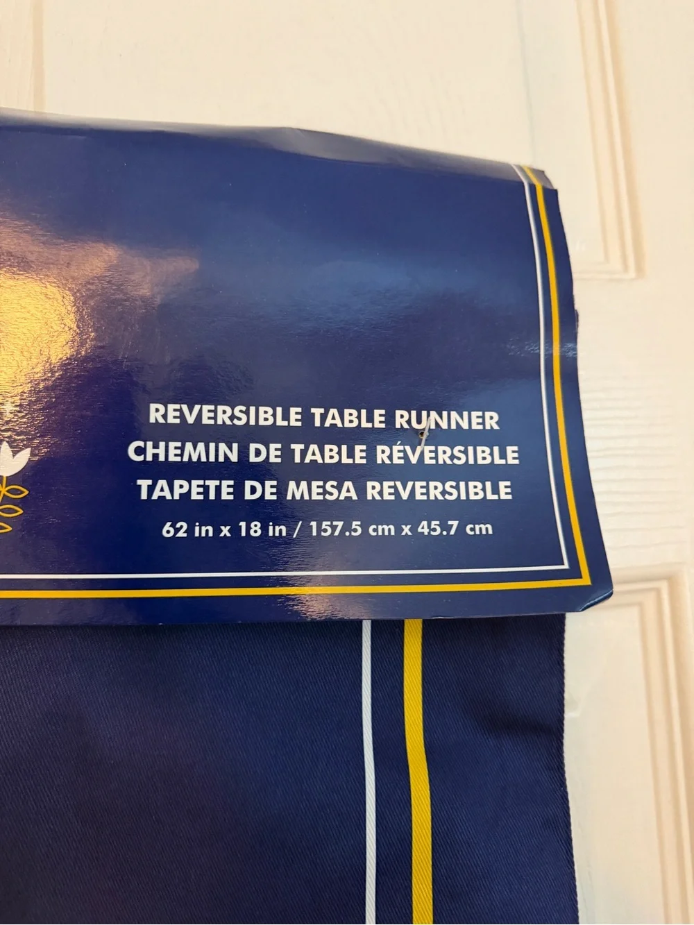 Disney Parks Hanukkah Reversible Table Runner